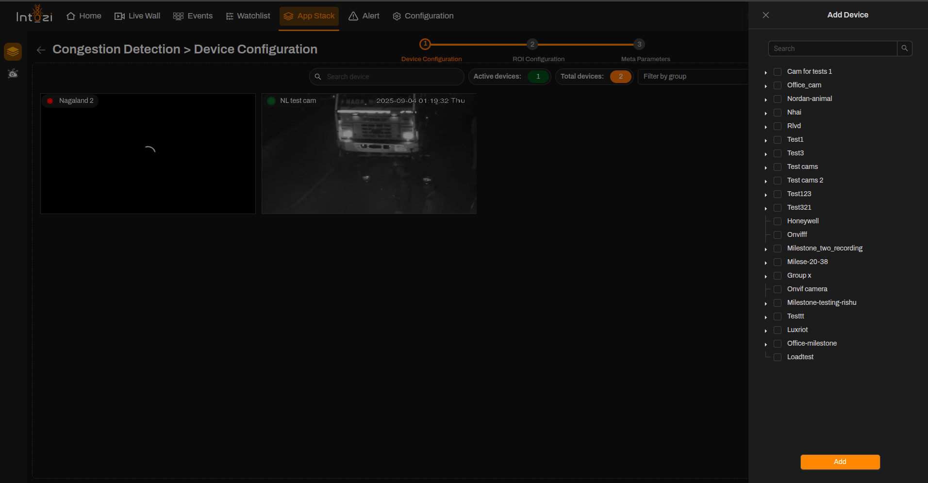 ROI Configuration