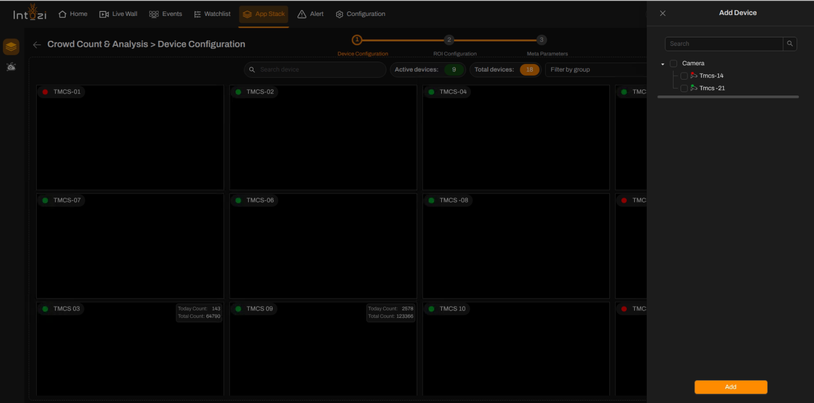 Crowd Count & Analysis Dashboard