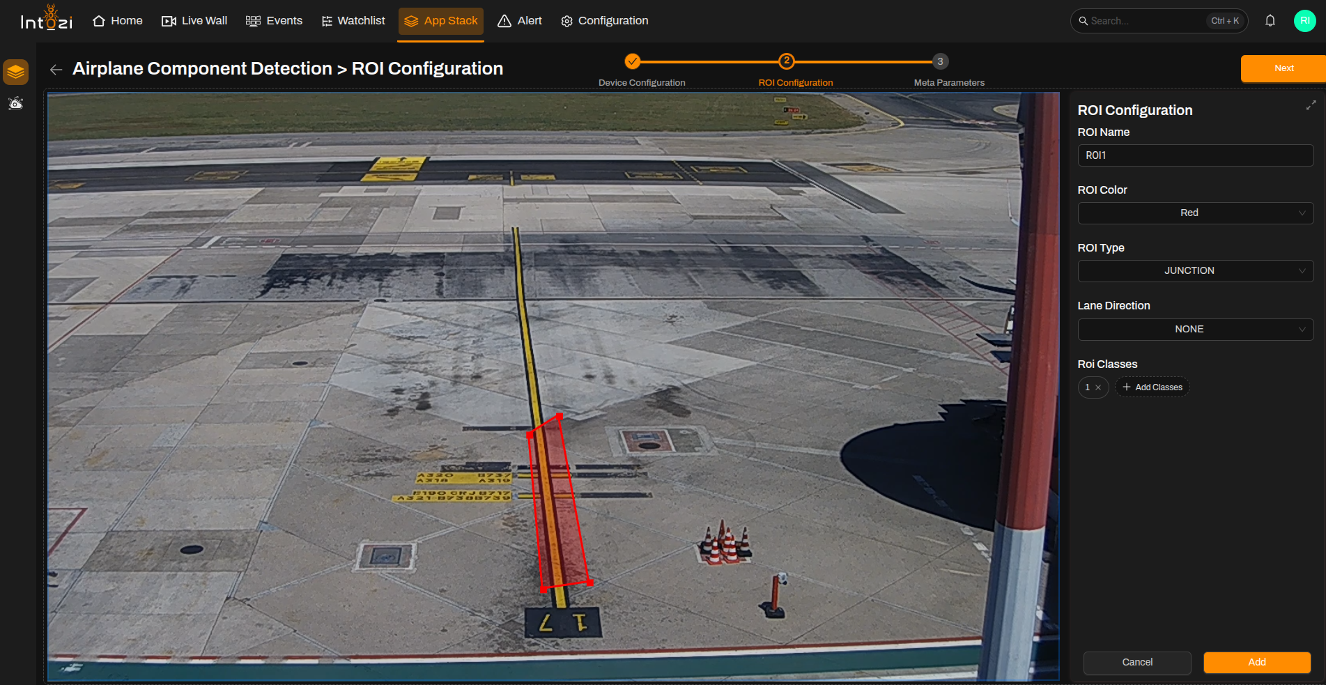 Geofence IN ROI