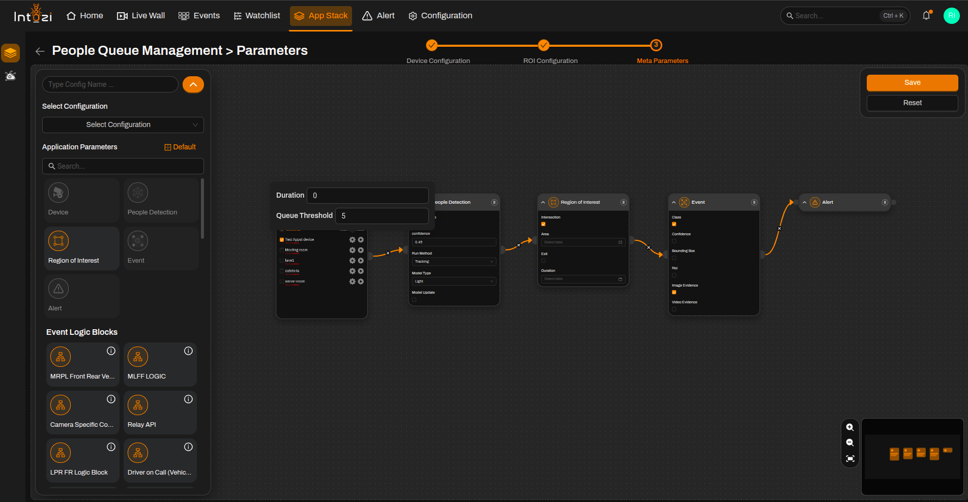 Device Node Settings