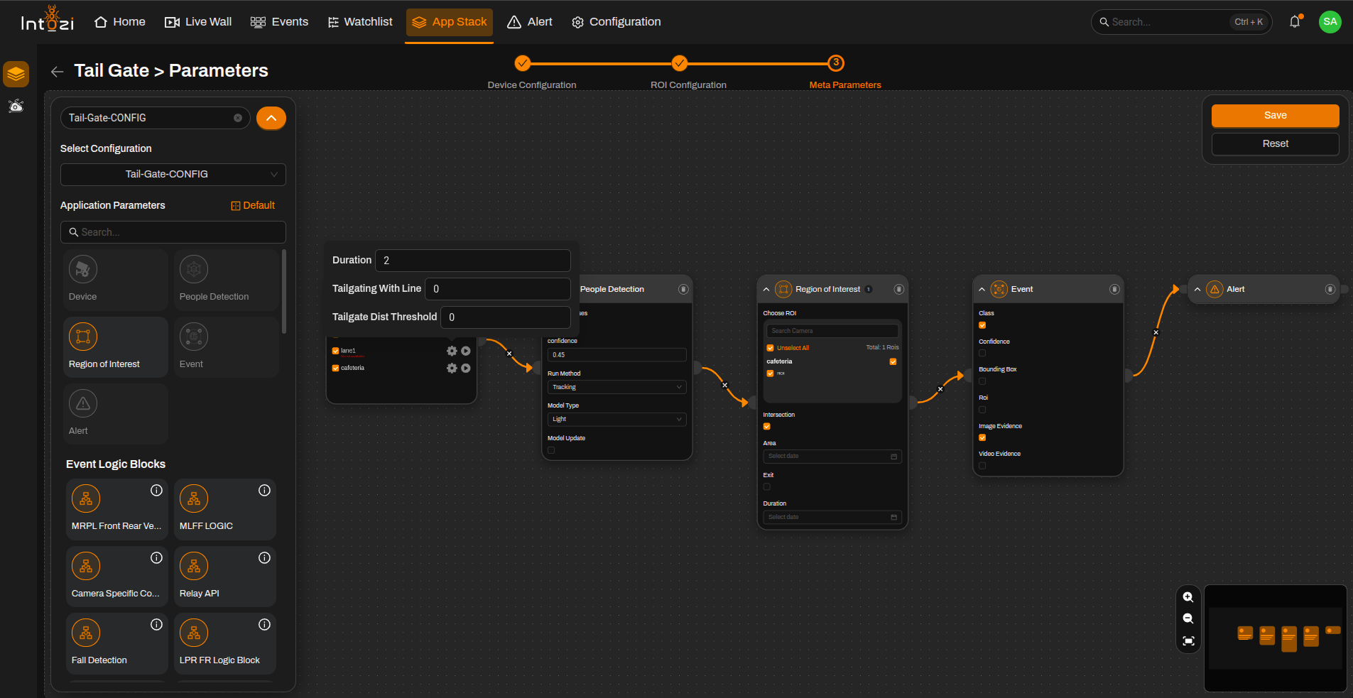 Device Node Settings