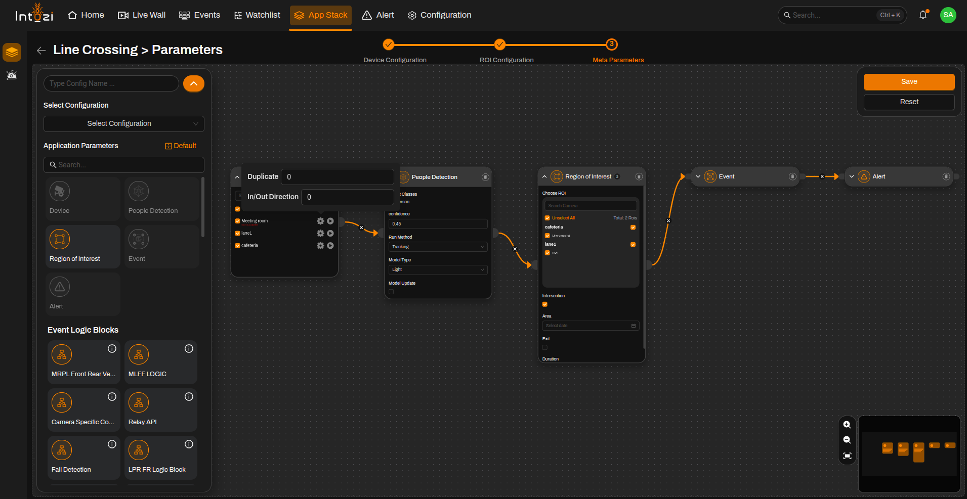 Device Node Settings