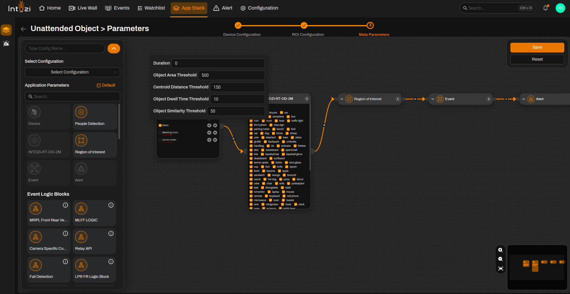 Device Node Settings