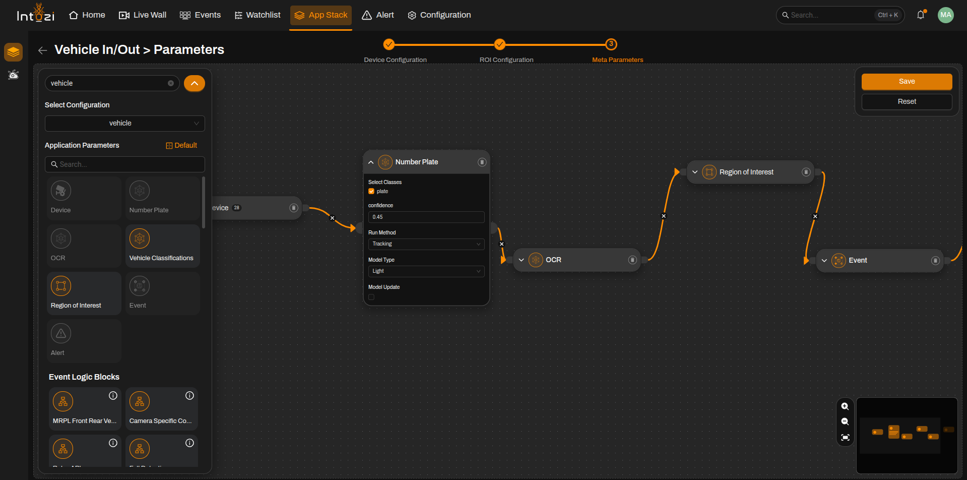 Detection Node Settings