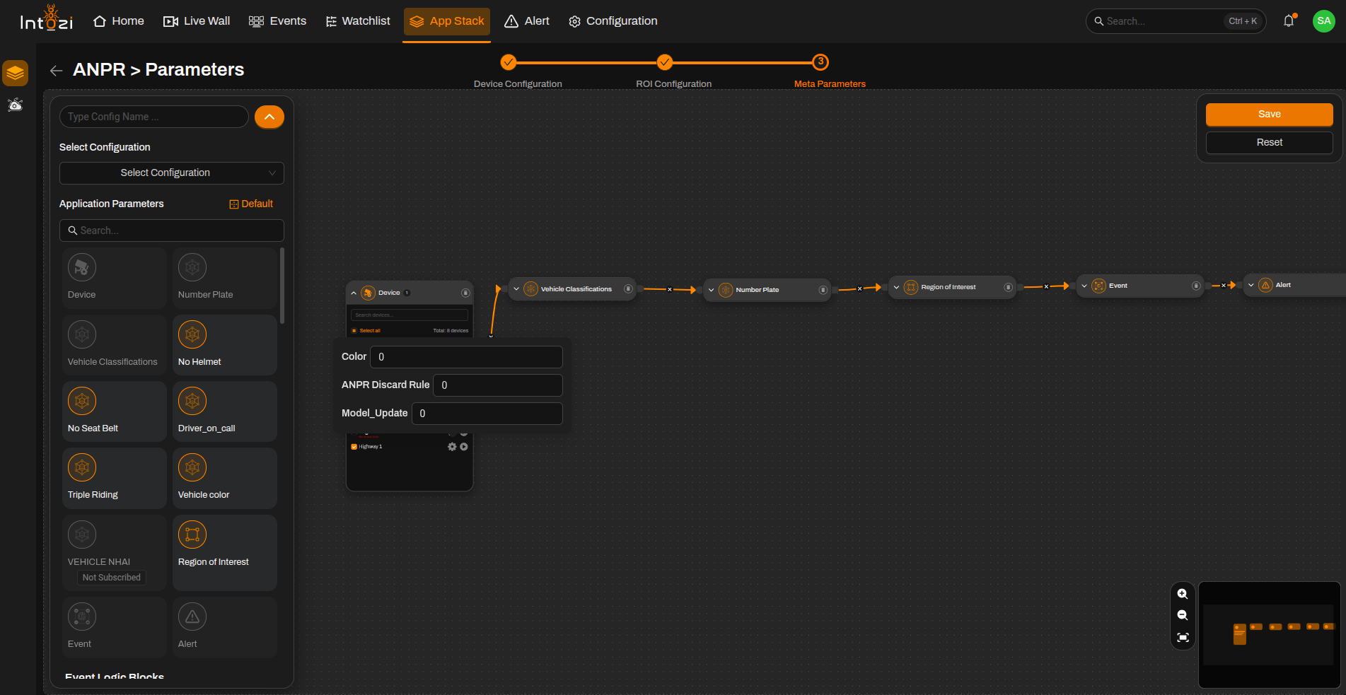 Device Module Settings