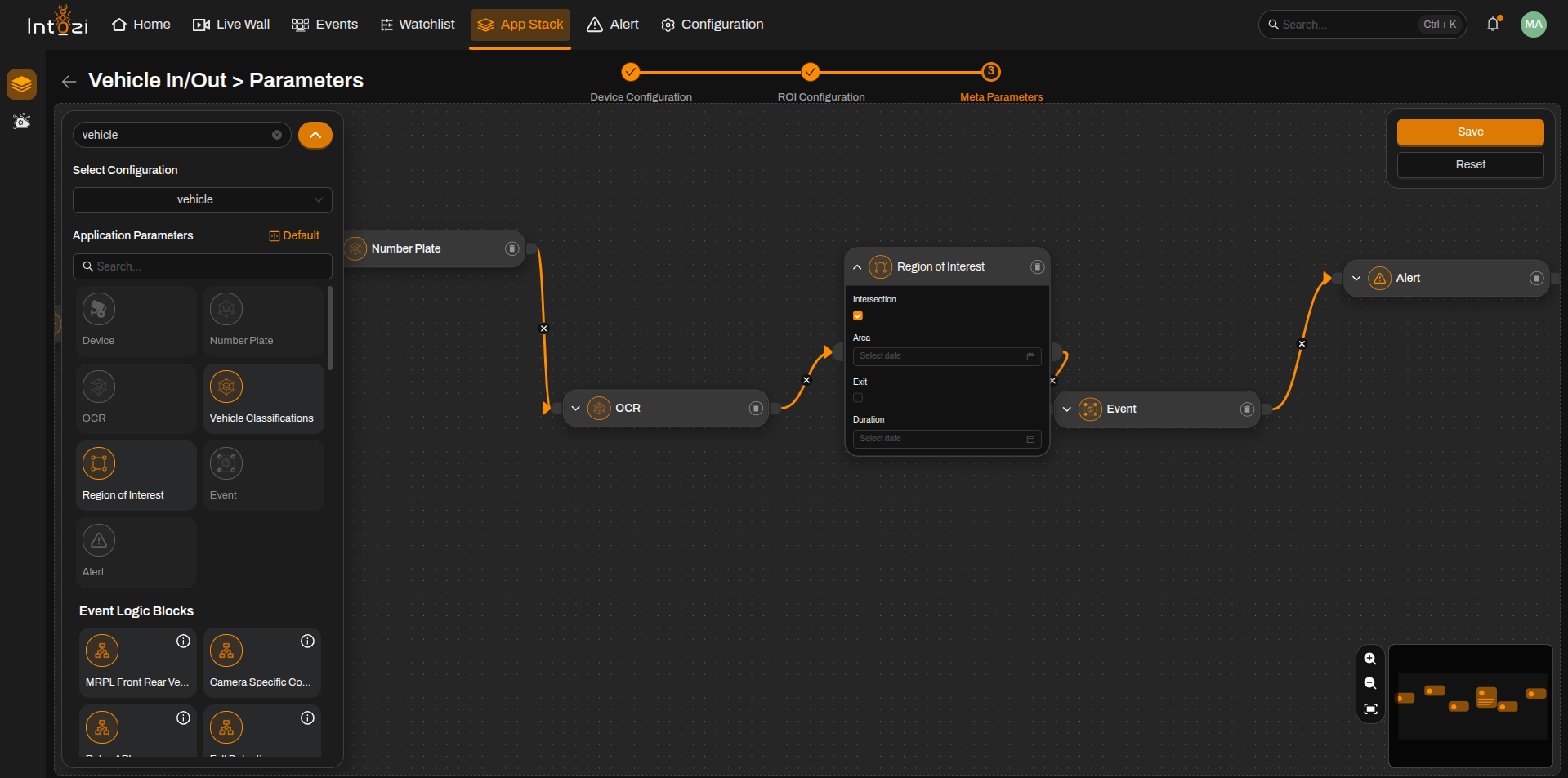 Event Node Settings